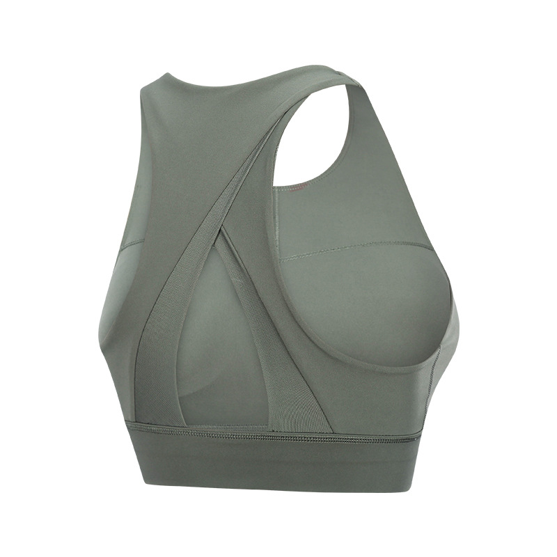 Title 4, A Daifala Round Neck Full Sports Bra With Hollo...