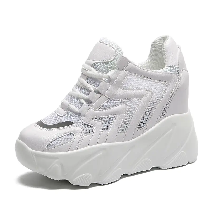 Inner Heightening Small White Shoes Women's Platform