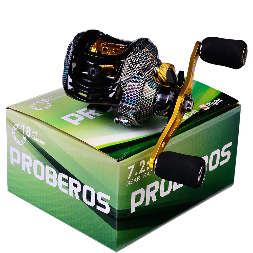 Metal Spool Baitcasting Fishing Reel 10KG Max