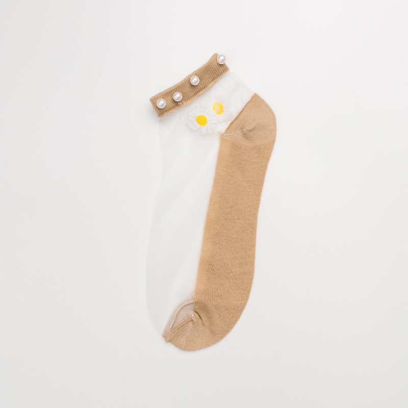 Title 4, Crystal Glass Silk Stockings Pearl Cotton Botto...