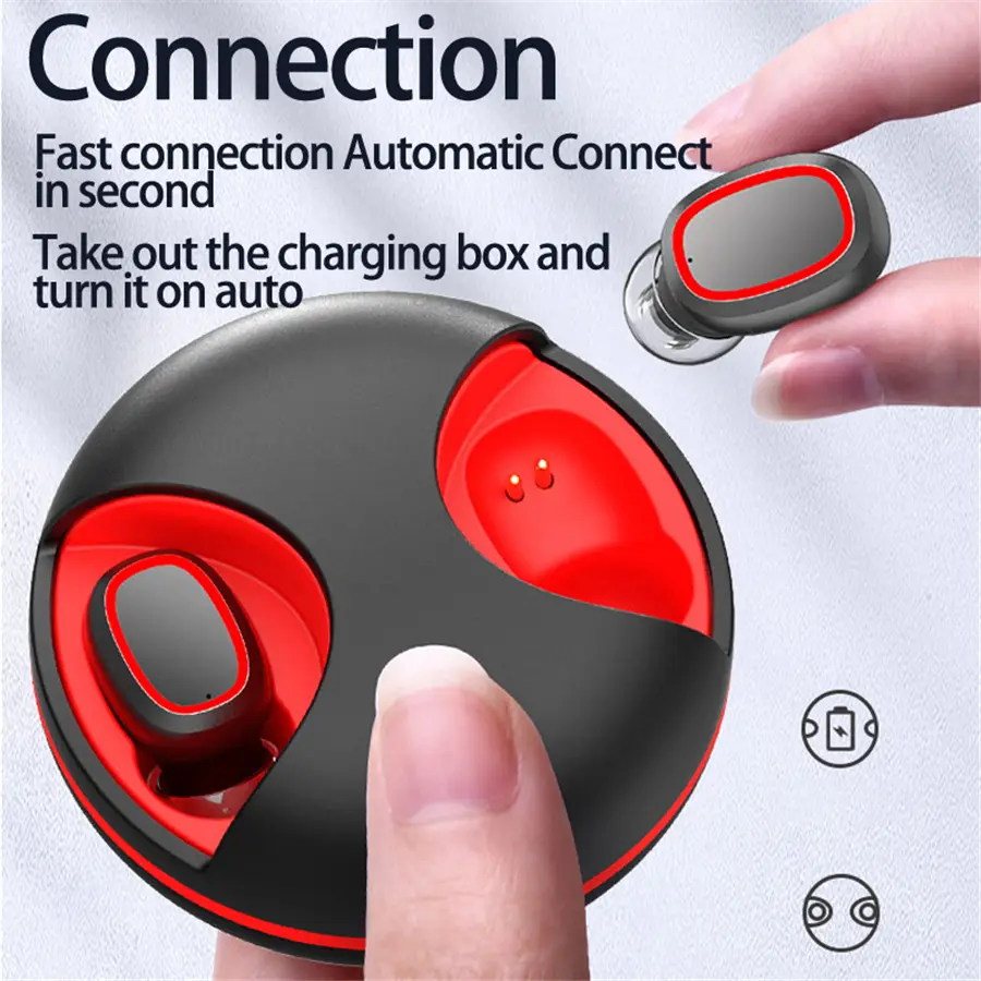 Private Mode Binaural Wireless Bluetooth Headset