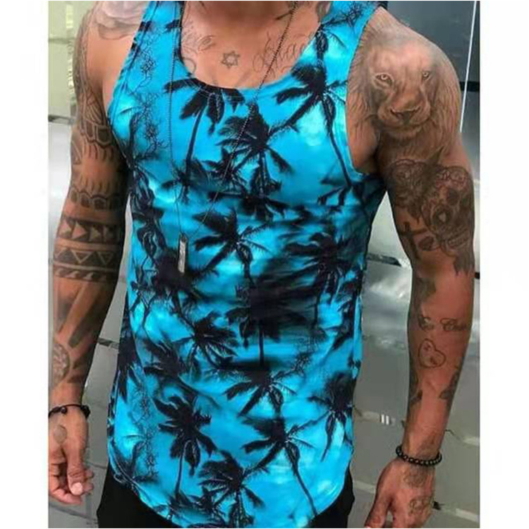 European And American Digital Printing Fashion Vest
