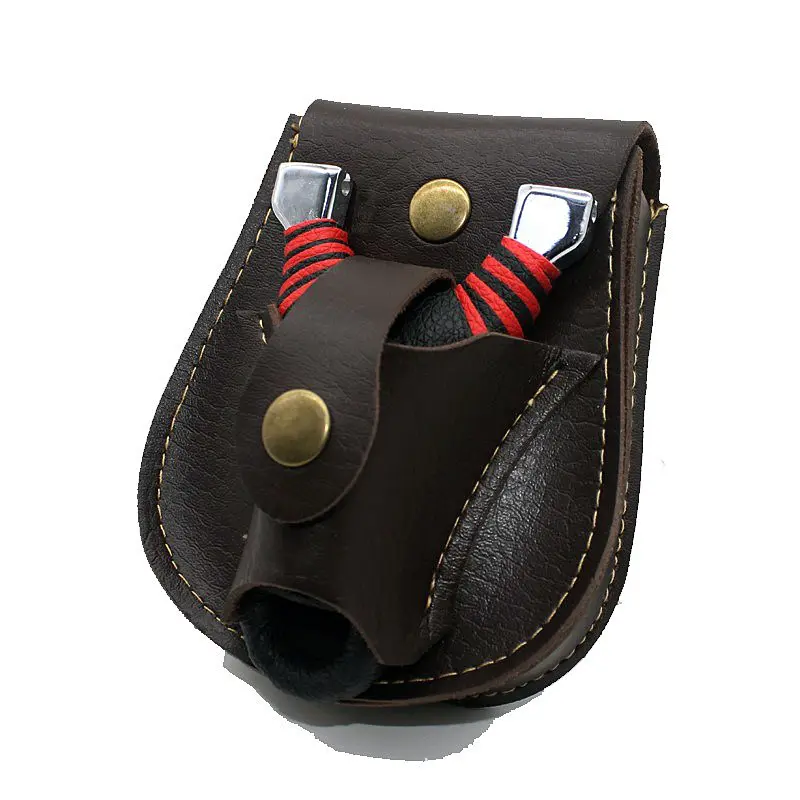Slingshot All-In-One Bag Leather Belt Steel Ball