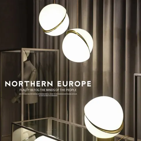 Nordic Modern Pendant Lights for Dining Room Bedroom Restaurant