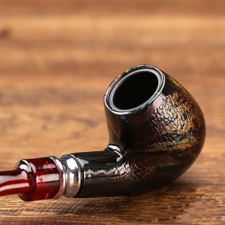 Personalized Creative Pipe Length 140mm Detachable Curved Smoking Set