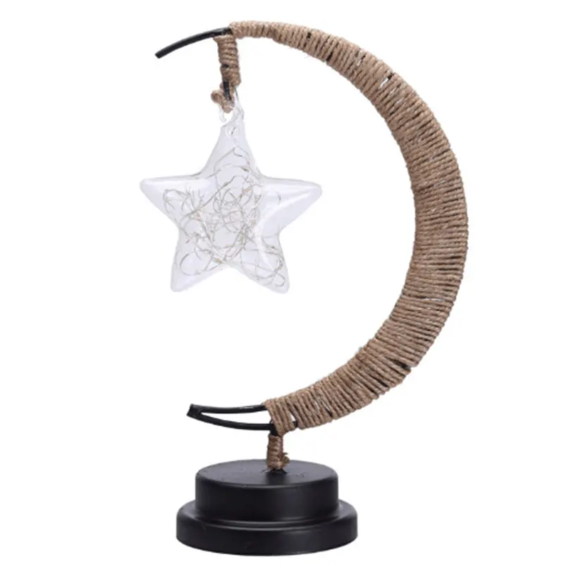 Led Modeling Lights Star Moon AppleChristmas Decoration