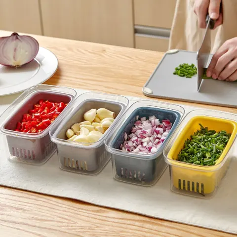 Pull-Out Refrigerator Storage Box Box