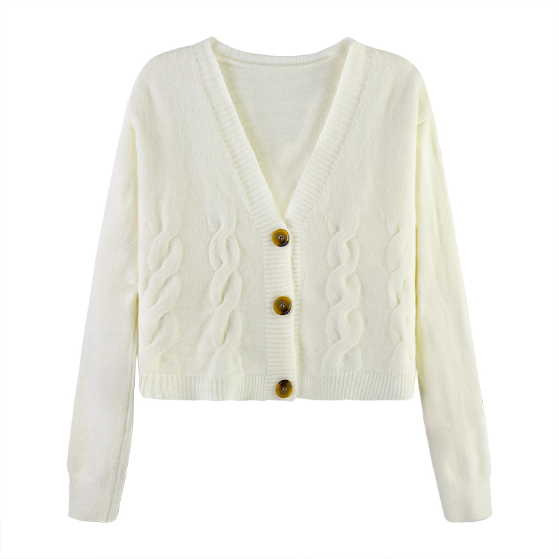 Title 1, Net celebridade cardigan camisola feminina prim...