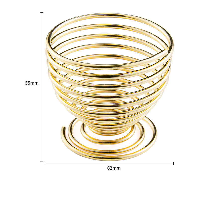 Golden spiral round bottom