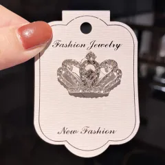 Pearl Tassel Crown Brooch Elegant Temperament Retro Pin Sweater Accessories - Square Diamond Crown Silver - View 1