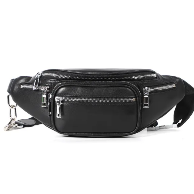 Unisex Crossbody Chest Bag Female Leather - Shop at LoveMi