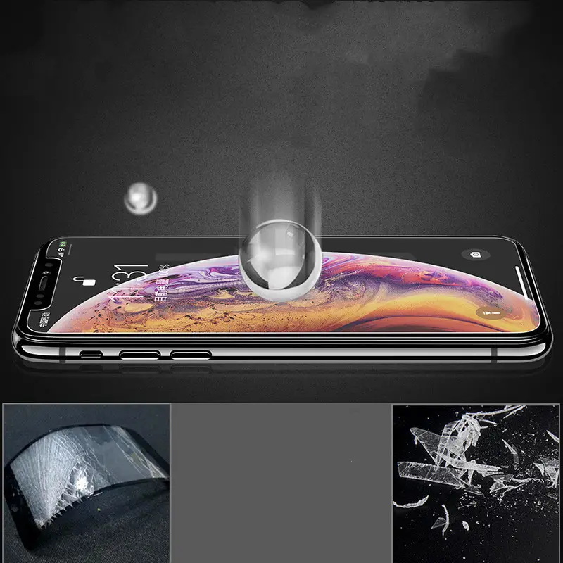 Compatible with Apple, Transparent Tempered Film Full