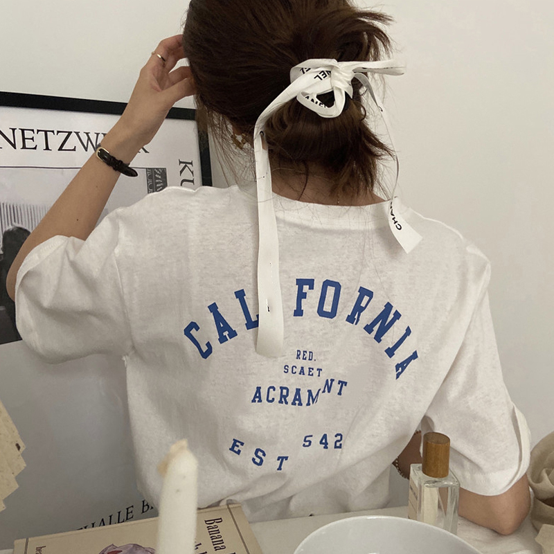 Design Niche Short-Sleeved T-Shirt Women Summer