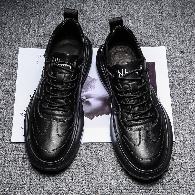 Sports Casual Black Shoes Pilot Tactical All-match Trendy Shoes