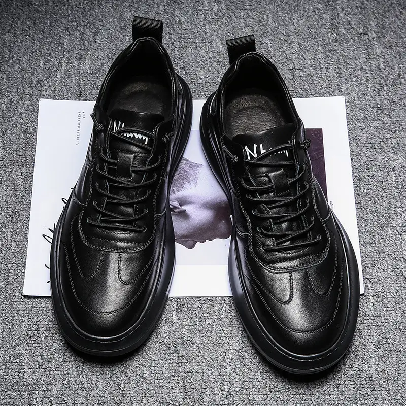 Sports Casual Black Shoes Pilot Tactical All-match Trendy Shoes