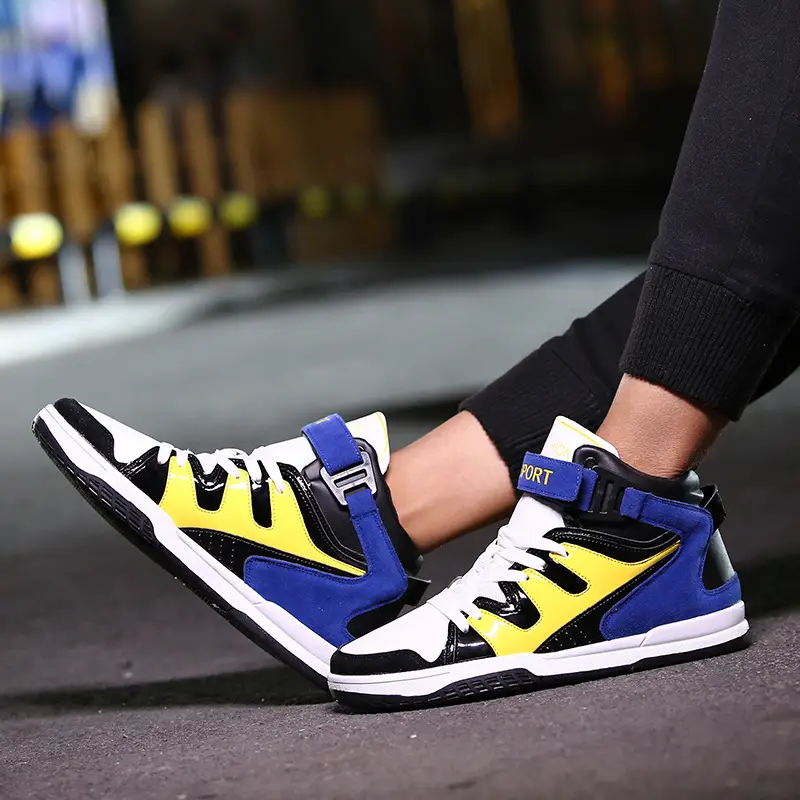 High-Top Men's Casual Warm And CCotton Fashion Sports Sneakers