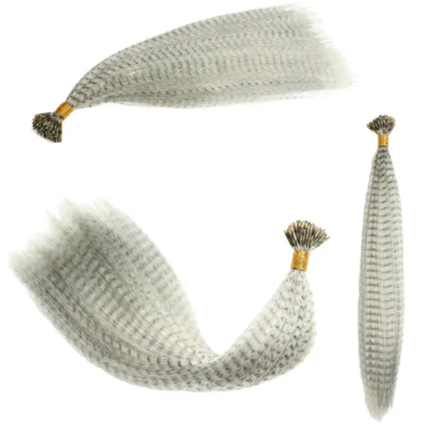 Feather Hair Extension Piece 13 Colors Offwhite - Shop at LoveMi