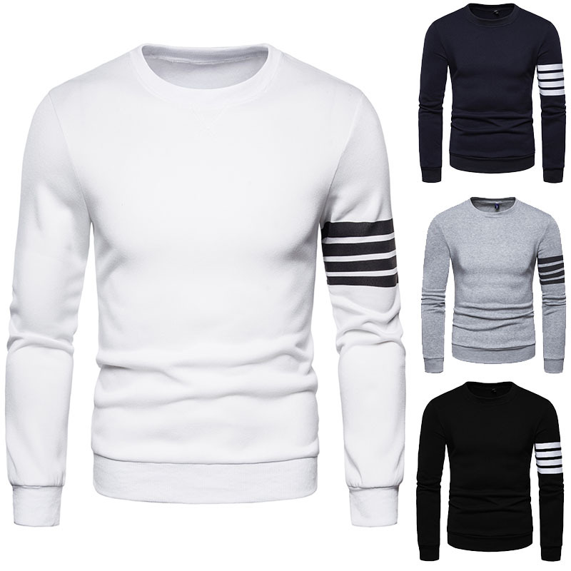 Men's Fashion Pullover Long Sleeve Sweatshirt