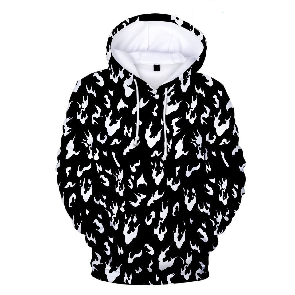 Men's And Women's Fashion Casual Printed Long Sleeved Sweater