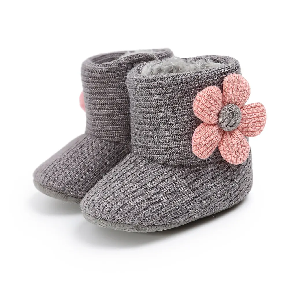 Sunflower Warm Boots Baby Shoes Cotton Choes Toddler