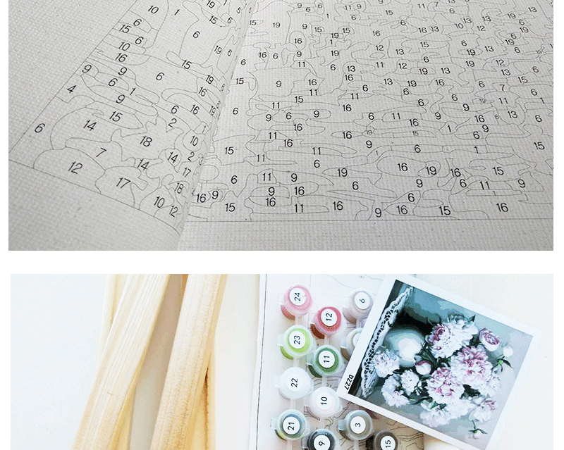 Digital Oil Painting Wholesale Frameless Wedding Amazon Wish Paint Fba Factory Entrance