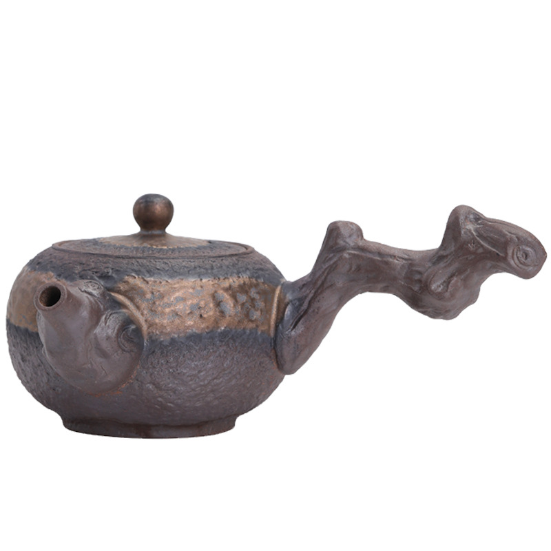 Title 4, Stoneware Handmade Retro Ceramic Kung Fu Tea Se...