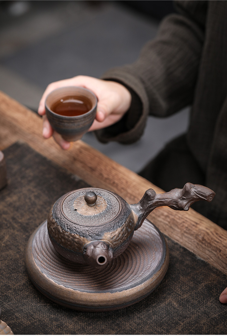 Title 3, Stoneware Handmade Retro Ceramic Kung Fu Tea Se...