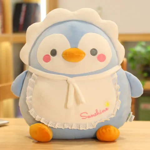 Stuffed Soft Bear Chick Plush Toys Cartoon Animals Penguin