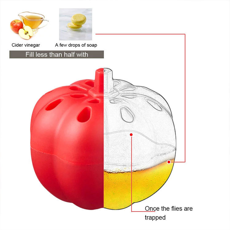 Title 1, Small Pumpkin Fruit Fly Trap Fly Insect Trap