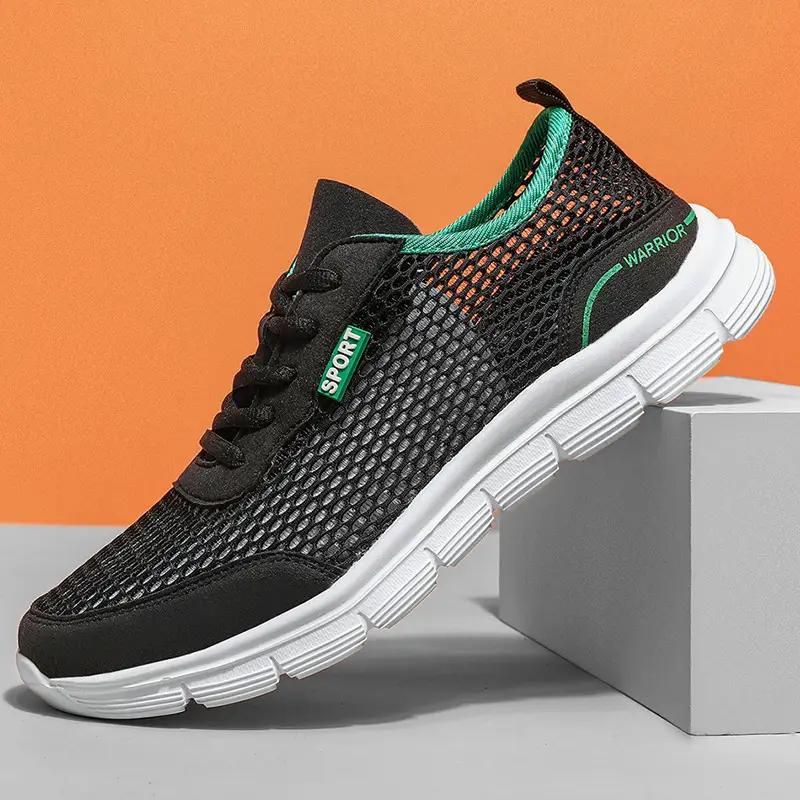 Air Mesh Shoes Men's Hole Tide Shoes Mesh Amazon Sneakers