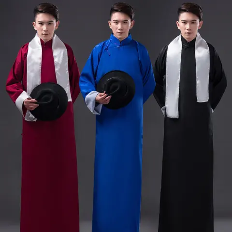 Hanfu, Chinese Style, National Chinese Gown, Cross Talk Gown