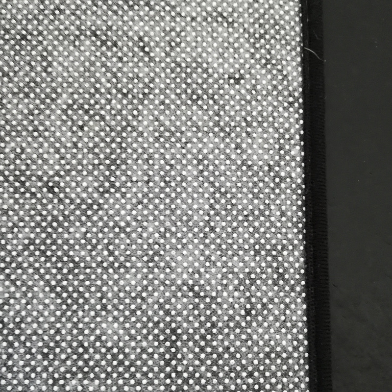 On Behalf Of The New Chinese Style Abstract Cement Gray Ink And Wash Short Crystal Velvet Bedroom Door Living Room Floor Mat Carpet — view 4