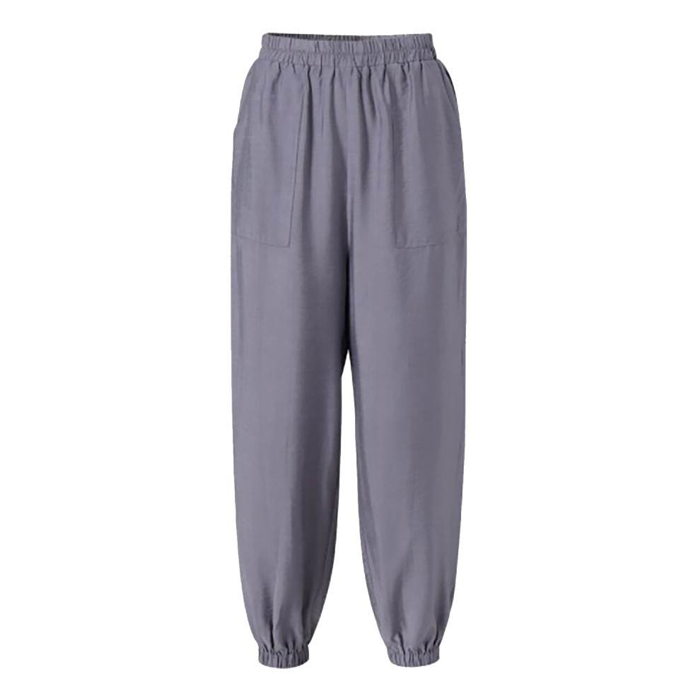 Title 2, Damen Casual Hose aus Baumwolle und Leinen in U...