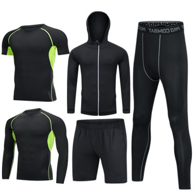 Men'S Fitness Quick-Drying High Elastic Tights