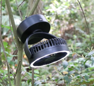 Rechargeable Camping Fan Light
