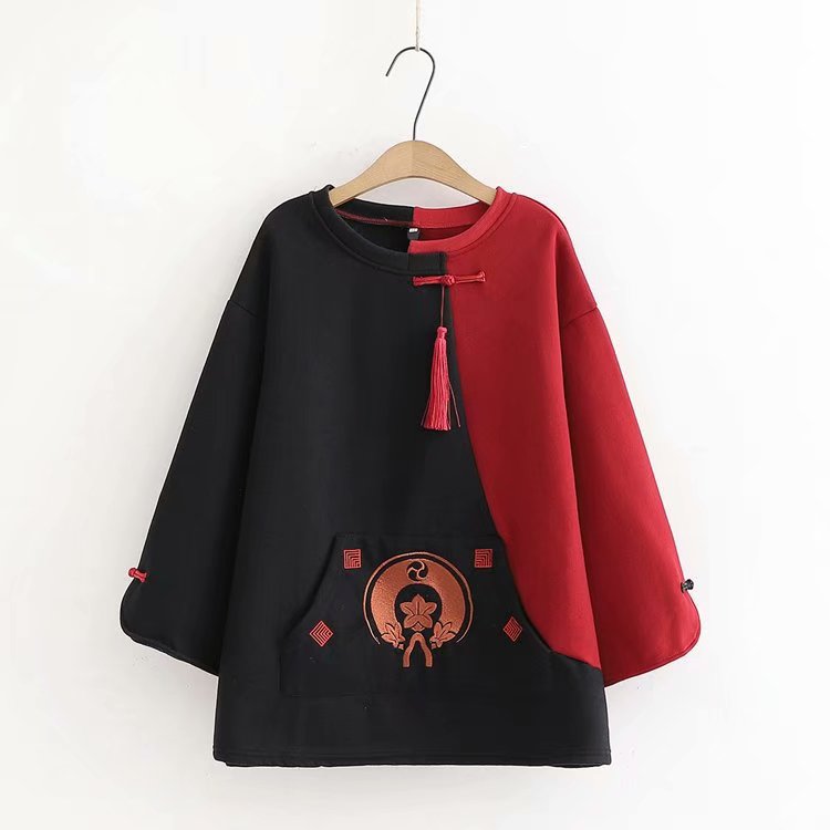 Japanese Mori Girl Autumn Winter Student Antique Sweater