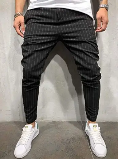 Summer Men's Plaid Fashion Sports Casual Pants
