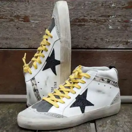 New Color Matching High-Top Shoes