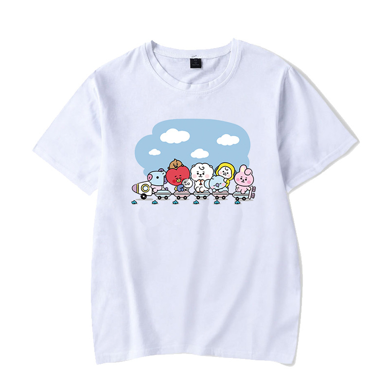 Title 10, Short-sleeved T Shirt Korean Version Of The Fas...