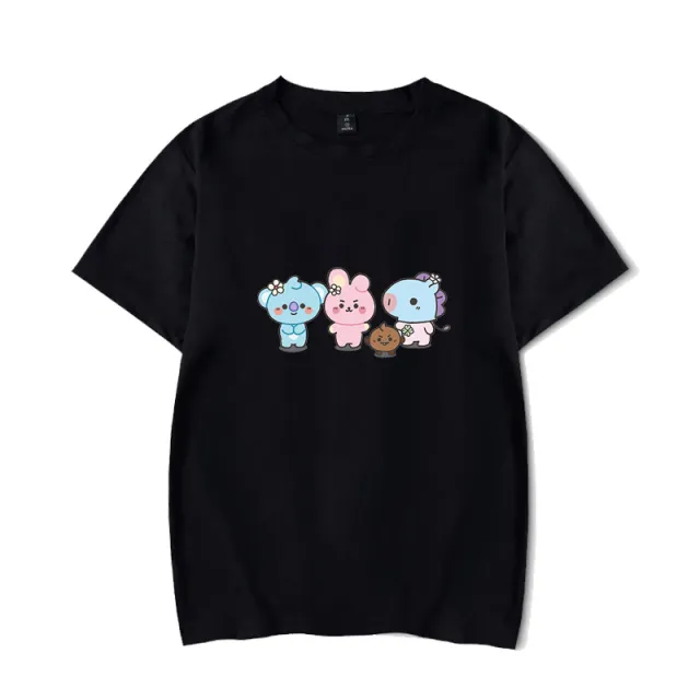 Short sleeved T Shirt Korean Version Of The Fashion Couple Jacket 8 Style L - Shop at LoveMi