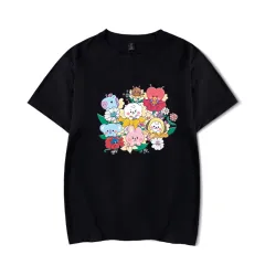 Short-sleeved T Shirt Korean Version Of The Fashion Couple Jacket - 6 Style-M - View 1