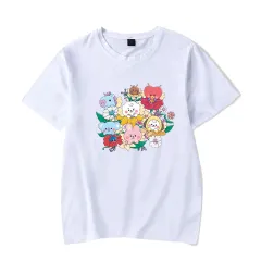 Short-sleeved T Shirt Korean Version Of The Fashion Couple Jacket - 1 Style-M - View 1