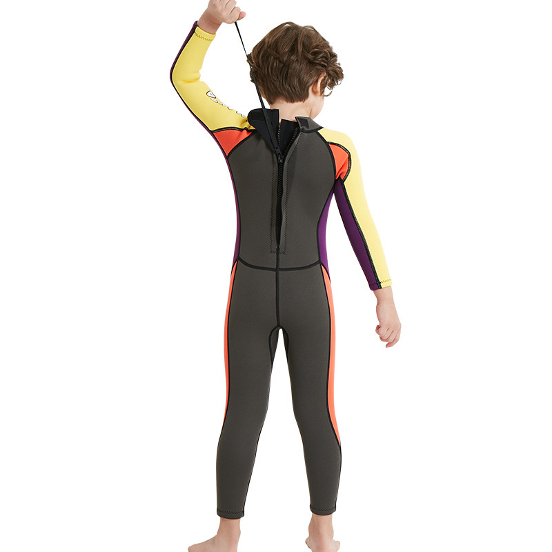 Men's One-Piece Long-Sleeved Wetsuit