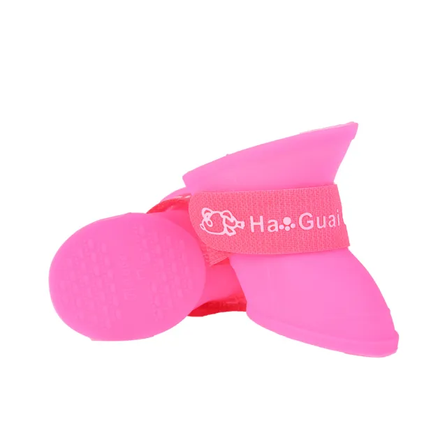 Direct Supply Of Soft Silicone Pet Shoes Waterproof Pink - Shop at LoveMi