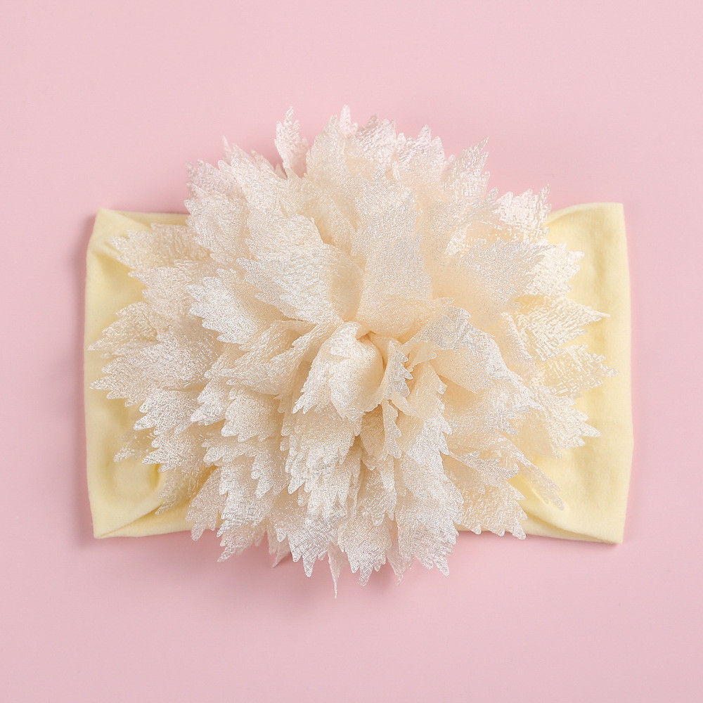 Nian Sheng New Hair Accessories Children's Solid Color Wide Headband