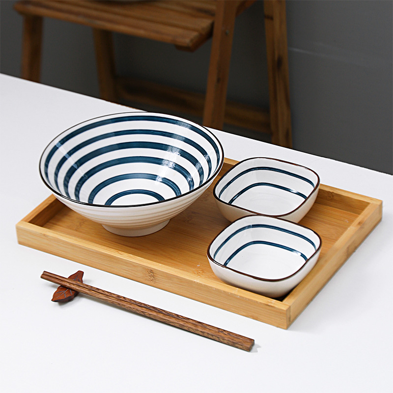 Title 3, Japanese Style Square Dessert Plate