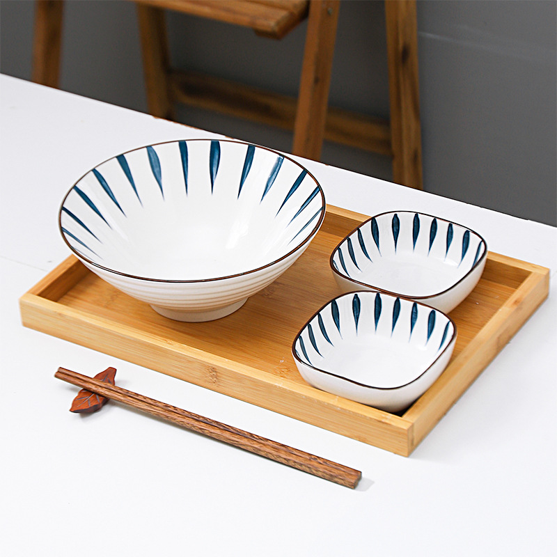 Title 6, Japanese Style Square Dessert Plate