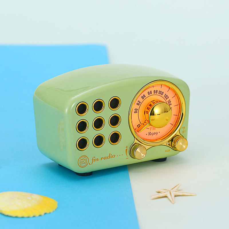 New Wireless Cute Green Mini Card Audio - Image 7