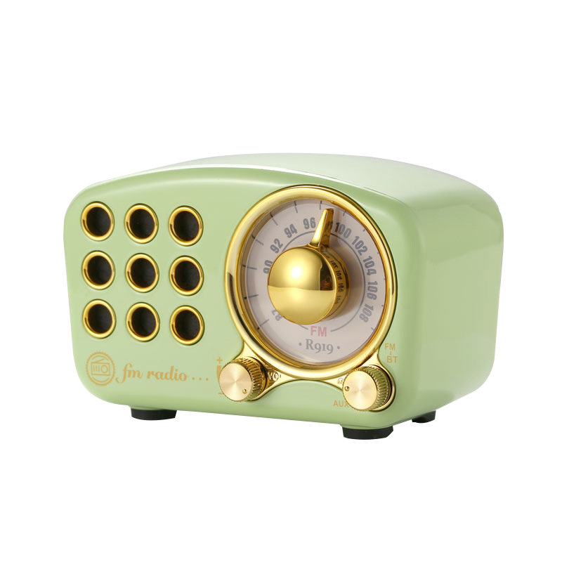 New Wireless Cute Green Mini Card Audio - Image 5
