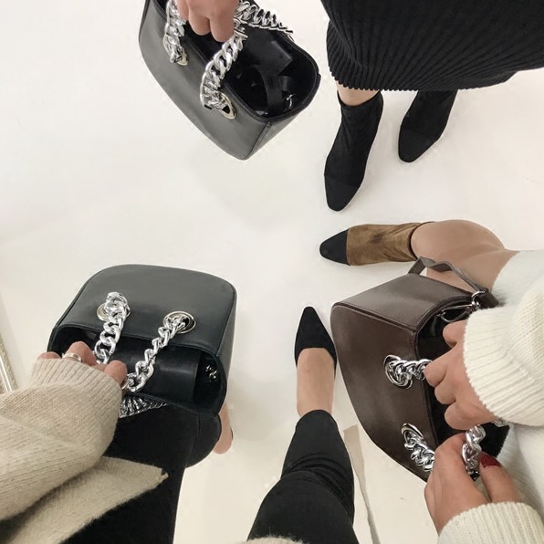 Women PU Leather Small Shoulder Bag Purse Solid Color Mini Crossbody